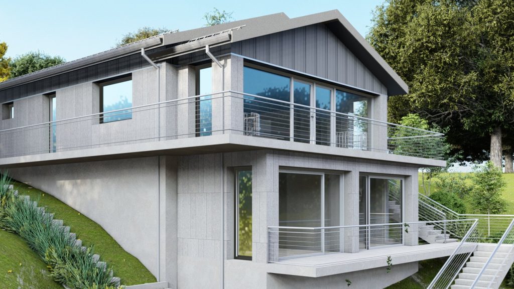 5_Exterior - Hill View Day