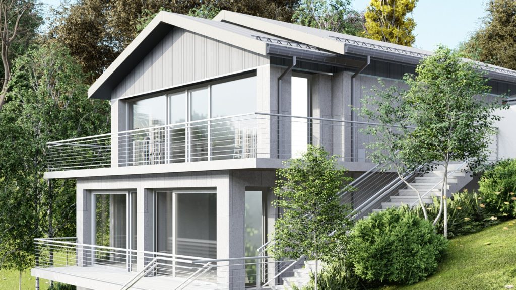 5_Exterior - Hill View Evening