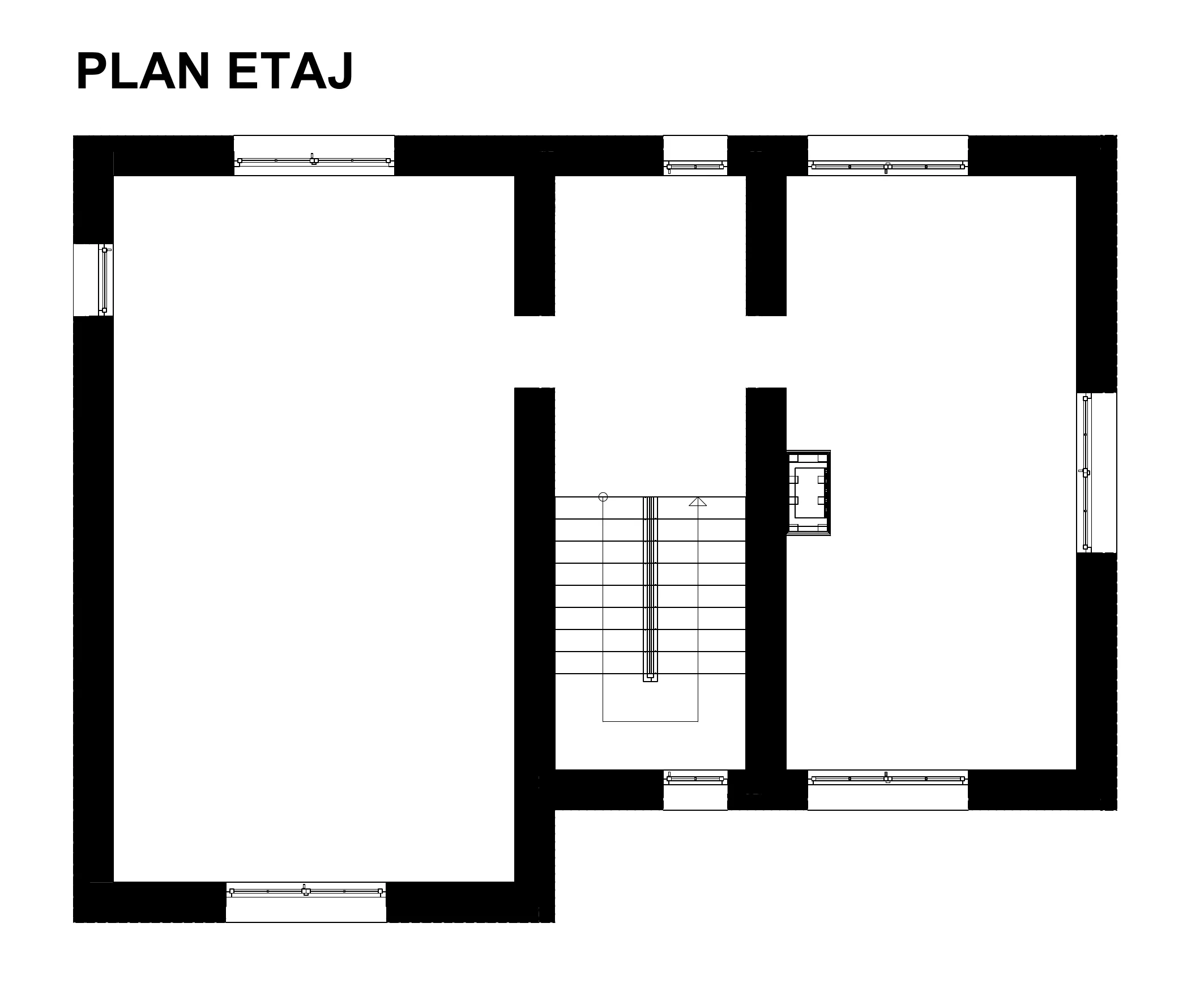 Casa D – plan etaj