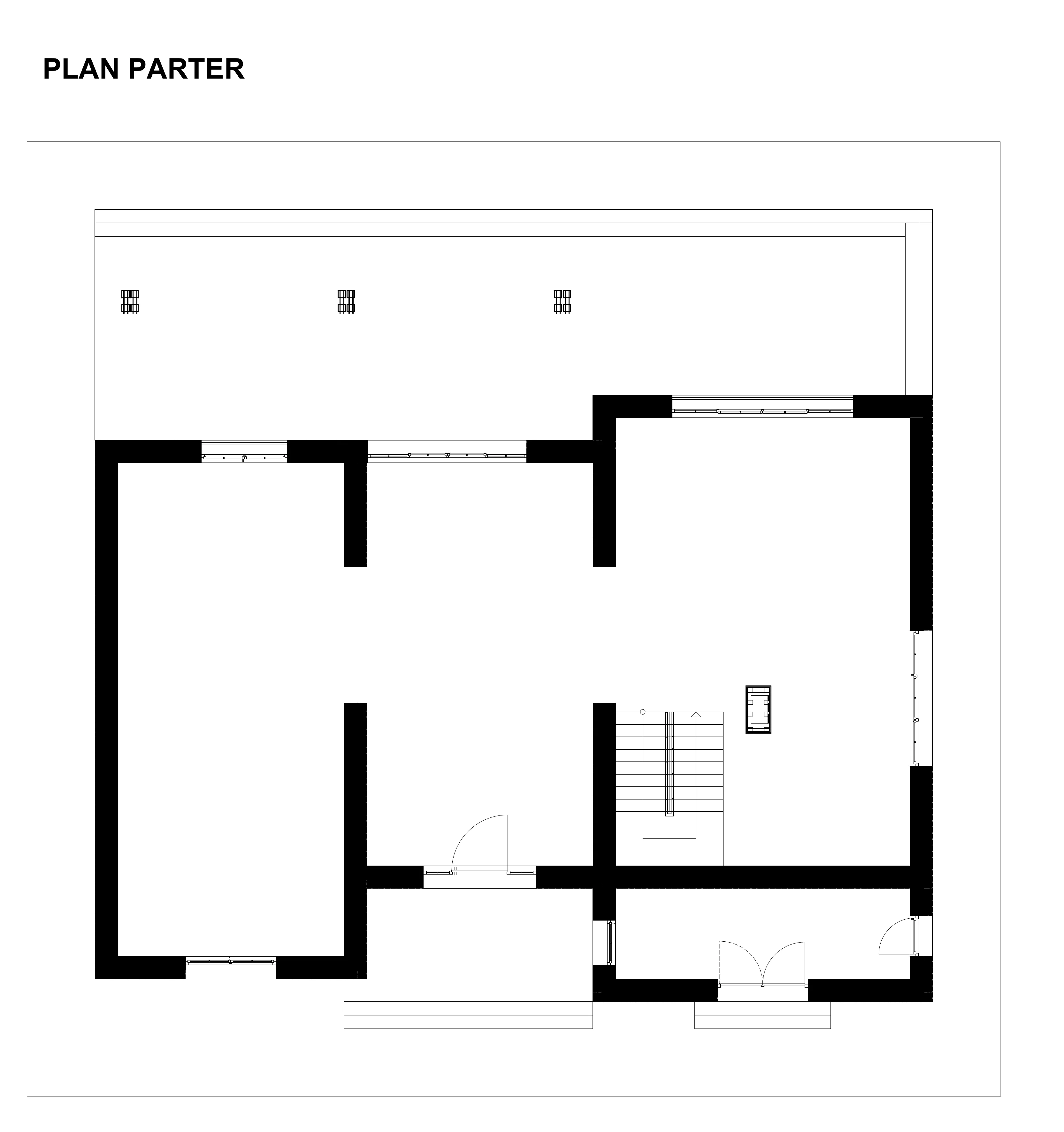 Casa D – plan parter