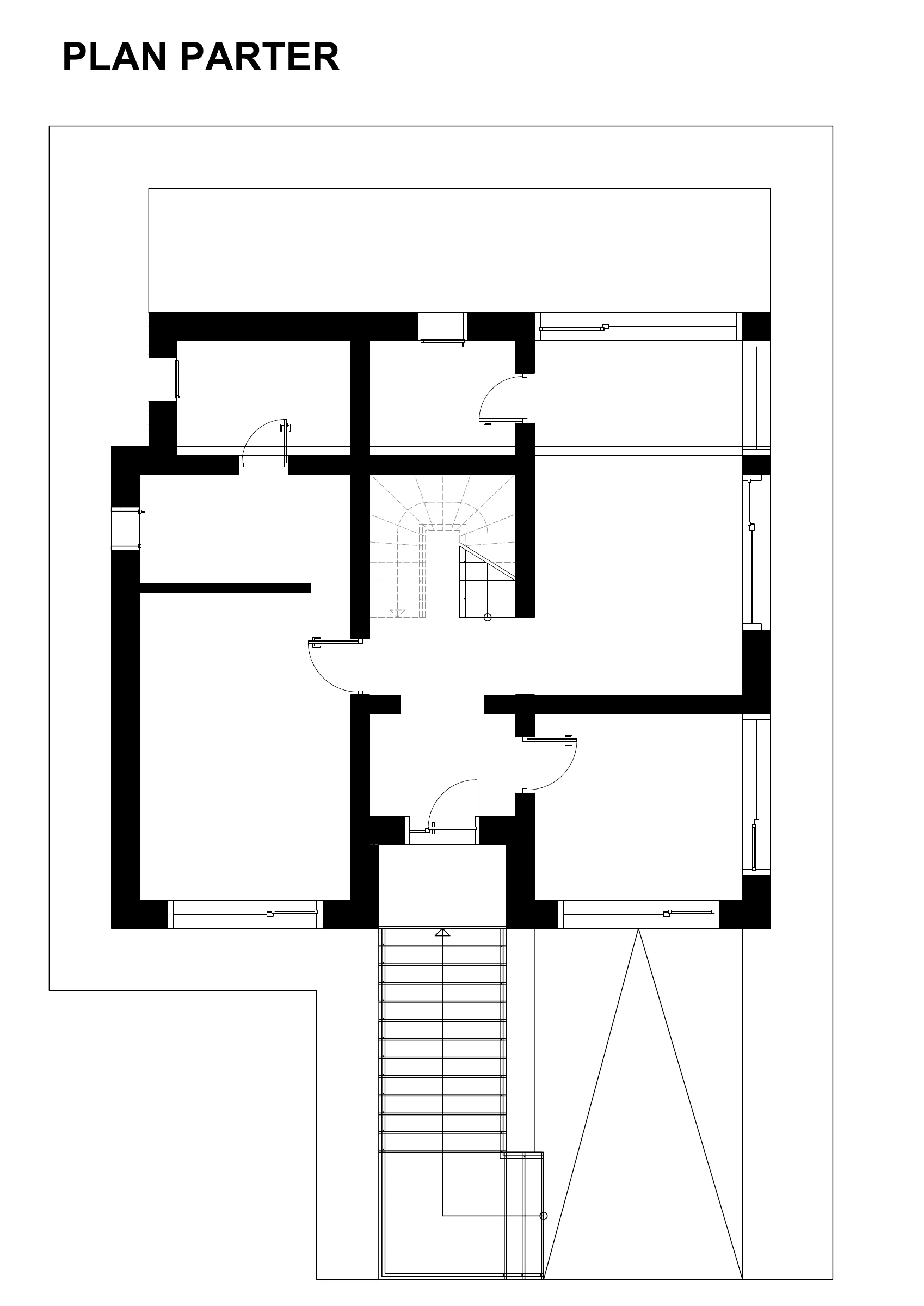 Casa H – plan parter